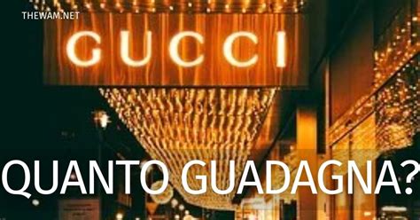 Stipendi con Gucci: quanto si guadagna 